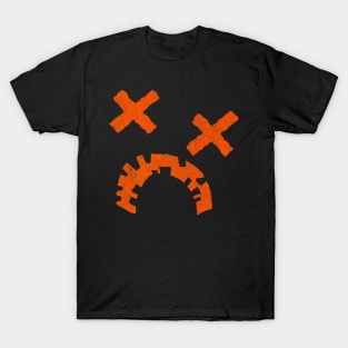 Dead Pumpkin Skull Face T-Shirt